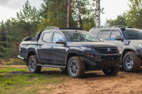 Силовой бампер передний АМЗ для Mitsubishi L200 2019+