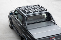 Крышка алюминиевая трехсекционная Kramco для УАЗ Патриот Пикап