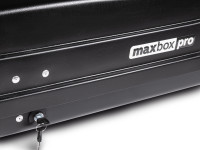 Автобокс MaxBox PRO 460 (средний) черный 175*84*42 см двустороннее открывание (багажный бокс на крышу)