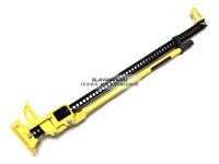 Домкрат реечный HIGHT JACK 48" (высота подъёма 122 см) грузоподъемность 3т ЖЕЛТЫЙ (в комплекте с держателем ручки) MAXPOWER