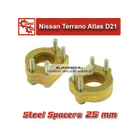 Проставки верхних шаровых Tuning4WD для Nissan D21 25 мм