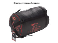 Мешок спальный BTrace Duvet (Левый, Серый/Синий), (ТК: 0C)