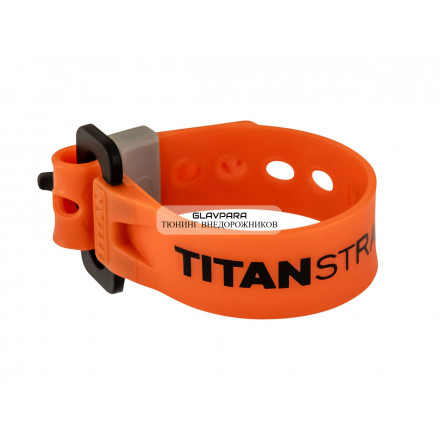 Ремень крепёжный TitanStraps MINI красный L = 15 см, (Dmax - 3,81 см, Dmin - 1,9 см), (4 шт)