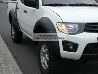 Расширители колёсных арок STC для Mitsubishi L200 2010-2014 длинный кузов