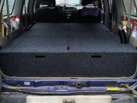 Органайзер в багажник для Nissan Patrol Y61 (2 выдв.ящика+спальник)