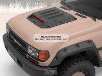 Расширители арок TORBIK для Toyota Land Cruiser 80 100 мм