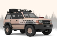 Расширители арок TORBIK для Toyota Land Cruiser 80 100 мм