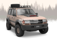 Расширители арок TORBIK для Toyota Land Cruiser 80 100 мм