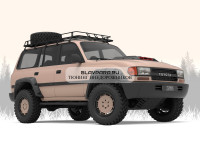 Расширители арок TORBIK для Toyota Land Cruiser 80 100 мм