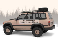 Расширители арок TORBIK для Toyota Land Cruiser 80 100 мм