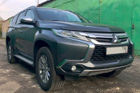 Расширители колесных арок для Mitsubishi Pajero Sport 2015-2020 20 мм (ABS пластик)