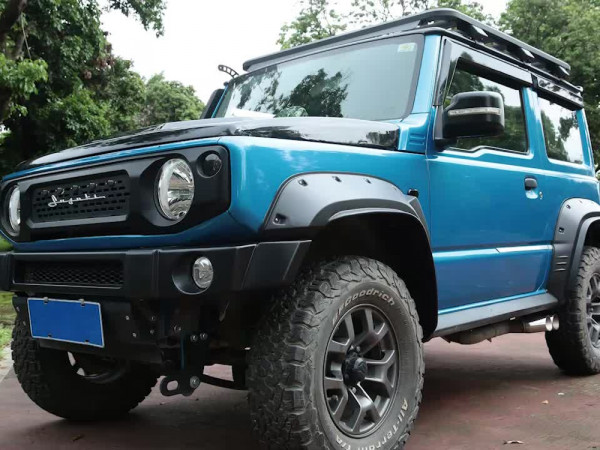 Расширители колесных арок Power Ful для Suzuki Jimny 2018- 130 мм ABC пластик