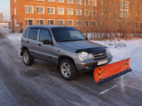 Снегоуборочный отвал для ВАЗ-2123 Chevrolet Niva с «АПО» быстросъемный