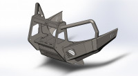 Передний силовой бампер KDT для Toyota Land Cruiser 200