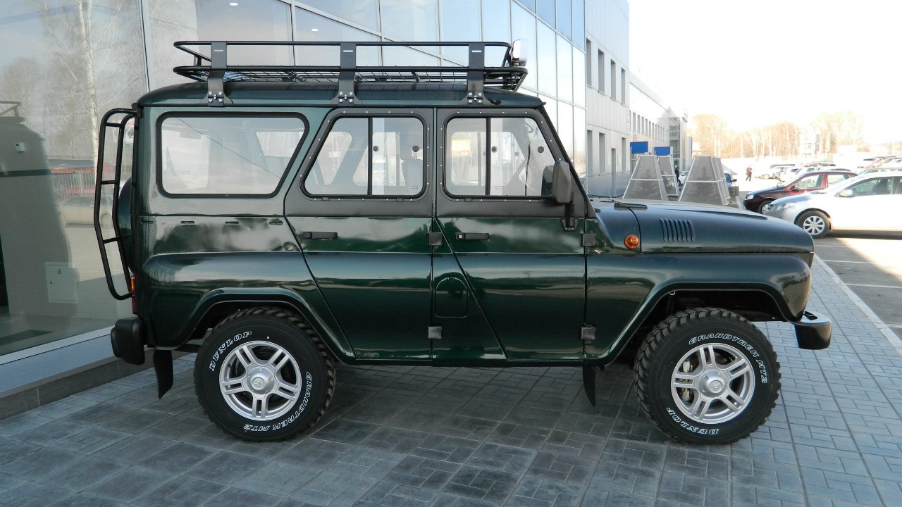 Багажник экспедиционный РИФ 1350x2100 мм УАЗ Хантер